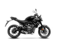 15272FBU SCARICO COMPLETO LV-10 FULL BLACK YAMAHA MT-07 ABS TRACER 7 2024