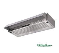 FABER Cappa Sottopensile 152 SRM LGA90, Classe D, 90 cm, Grigio Chiaro - 315.0547.803