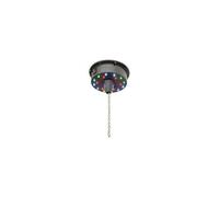 153.107UK QTX Palla A Specchio Leggera Motore A Batteria LED 3Kg