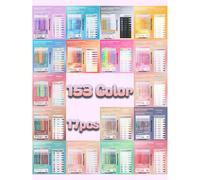 153/72 pezzi Set di penne a sfera per quaderni, Set di pennarelli acquerellabili con graffiti, colorato, adatto per disegnare, tenere un diario, segnare, essenziale per l'uso creativo degli studenti,