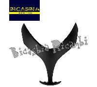 15362 - SOPRA SCUDO ANTERIORE YAMAHA TMAX T MAX T-MAX 500 2008-11 NERO SATINATO