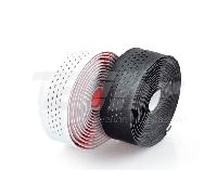 15427 Nastro manubrio VELO in microfibra perforata shockproof colore nero