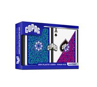 1546 Neoterico Poker Misura Standard Indice Carte da Gioco Doppio Ponte: E Verde