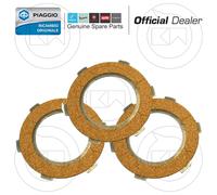 154665 KIT 3 DISCHI FRIZIONE ORIGINALE PIAGGIO PER VESPA PX 125 - 150