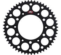 Renthal 154u-520 Ultralight Grooved Rear Sprocket Nero 53t