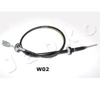 154W02 JAPKO Cavo comando, Comando frizione per CHEVROLET,DAEWOO
