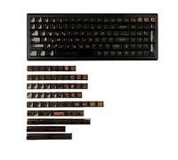 155 Cristallo Retroilluminato Keycaps Nero Guerra Virtuale MDA Profilo Shine Attraverso PC per MX Tastiera Meccanica 96 87 84 80 75 68 64 Split