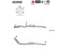 155 KW 211 CV CATALIZZATORE PER Audi A6 Allroad 4FH 3.0 TDI quattro