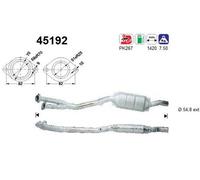 155 KW 211 CV CATALIZZATORE PER BMW 7 E38 730i, iL