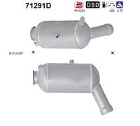 AS Catalizzatore per Mercedes Classe E T-Model S211 E 280 T CDI 140 kW 190 CV