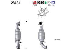 147 KW 200 CV CATALIZZATORE PER Mini Mini Cabriolet R57 Cooper S