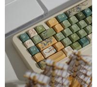 156 tasti PBT Custom Keycaps URE Profile Dye Sub Keycap, set adatto per 60% 65% 75% 95% Cherry Mx Switch tastiera meccanica