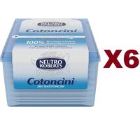 1560 COTONCINI NEUTRO ROBERTS COTTON FIOC IN MORBIDO COTONE IN BOX SALVA IGIENE