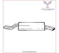 15612 Silenziatore posteriore Sigam per BMW 3 E30 323