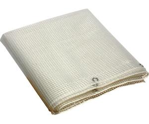 15722 TELO OCCHIELLATO PVC CRISTAL MT. 3 X 4