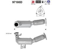 158 KW 215 CV CATALIZZATORE PER Volvo V60 I 155 2.4 D5 AWD