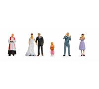 15862 Noch HO Personaggi vari da matrimonio scala 1:87