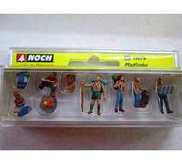 15879 Noch HO 6 personaggi Scout con accessori come da foto scala 1:87