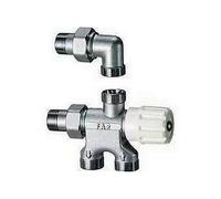 1590 12G18 1/2"X18 Valvola MONOTUBO GR 3P manuale GOMMA FAR