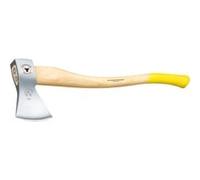 OCHSENKOPF Ascia Forestale Universal Gold, Proteggi Lama, Manico in Noce Americano, Tagliente Lucidato 120 mm, Lunga 700 mm, Ascia Multiuso, Ox 20 H-1257