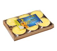 15985 Q.TA'. 12 CITRONELLA TEA LIGHT MAXI D 60X20 MM CONF 6 Q.TA