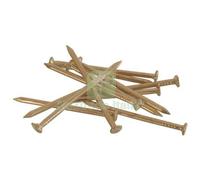 15CF CHIODINO X GANCIO QUADRO AD X FERRO OTTONATO MM 1,4 H.MM 25 CF=PZ 100: