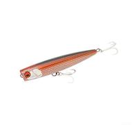 15cm ABS Pesca Lure 3D Occhi Topwater Popper | Occhi rossi 3D, rivestimento avanzato, riflessione multi-angolo, imitazione realistica del pesce esca, azione topwater