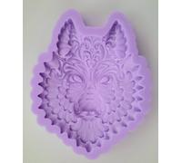 15CM Celtico Lupo Stampo Per Resina, Argilla, Topper per Torta & Altro