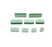 15EDGRC 3.5MM 2/3/4/5/6/7/8/8/9/10 Connettore a morsetto a vite con perno piegato innestabile Rame(5P)
