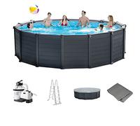 15Ft8In X 49In Graphite Gray Panel Pool Set