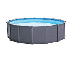 15Ft8In X 49In Graphite Gray Panel Pool Set