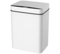 15l Intelligente Trash C Touchless Induzione Movimento Cestino della Spazzatura Ampia Apertura Eco-frien Pattumiera, White 15l