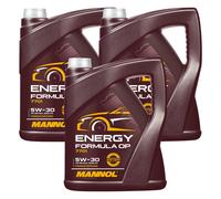 15L MANNOL olio motore Energia Formula Op 5W-30 per VW505 01/505 00 MB