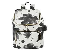 15L moda zaino borsa per le donne Trendy robusto portatile Carry Bag | Design convertibile in materiale trapuntato resistente all'usura con scomparti multipli con cerniera per lo shopping delle