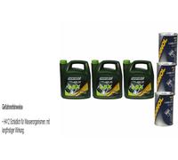15L Olio Motore FANFARO LSX 5W-30 3x MANNOL Additivo Anti Perdite