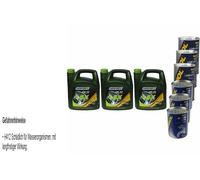 15L Olio Motore FANFARO LSX 5W-30 3x MANNOL Leak-Stop ADDITIV+Motor Doctor