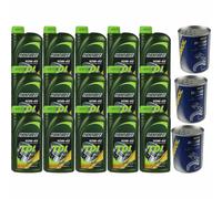 15L Olio Motore FANFARO TDI 10W-40 3x MANNOL Motor Doctor ADDITIVO