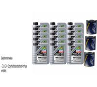 15L olio motore Liqui Moly Special Tec Aa 0W-20 3xMotor Flush