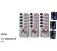 15L olio motore Liqui Moly Top Tec 4200 5W-30 3x mannol Motore Flush
