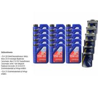 15L olio motore Liqui Moly Touring High-Tech 15W-40 3xMotor Doctor + Flush