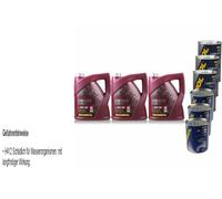 15L Olio Motore MANNOL Energy Combi LL 5W-30 3xLeak-Stop+Motor Doctor