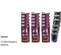 15L Olio Motore MANNOL Energy Premium 5W-30 3xLeak-Stop+Motor Doctor
