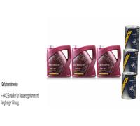 15L Olio Motore MANNOL Extreme 5W-40 3x MANNOL Leak-Stop ADDITIVO