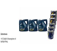 15L Olio Motore MANNOL SAE 15W-40 DIESEL 3xLeak-Stop+Motor Doctor