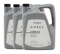 15L Olio Motore Originale VW Audi Seat Skoda SAE 0W30 Longlife 3 III GS55545M4