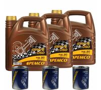15L PEMCO IDRIVE 050 Olio Motore API CH-4 SAE 50 API CH-4 Inclusa Pulizia Motore
