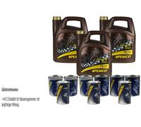 15L pemco idrive 360 5W30 olio motore MB 229.51 9xMANNOL Perdita Fermata Flush