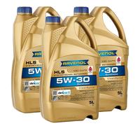 15L RAVENOL olio motore Hls SAE 5W30 per BMW Longlife-04 VW 505 00-01 MB
