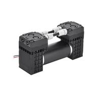 15LPM DC Brushless 200KPa Max Pressione positiva -85KPa Pressione negativa massima Pompa d'aria a membrana a vuoto Gas anticorrosione (12V G7BL128515-2)