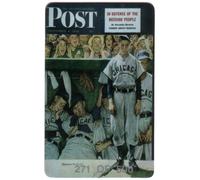 15m Baseball Immagini Rockwell Sabato Sera Post Matched Set Di 3 Telefono Card